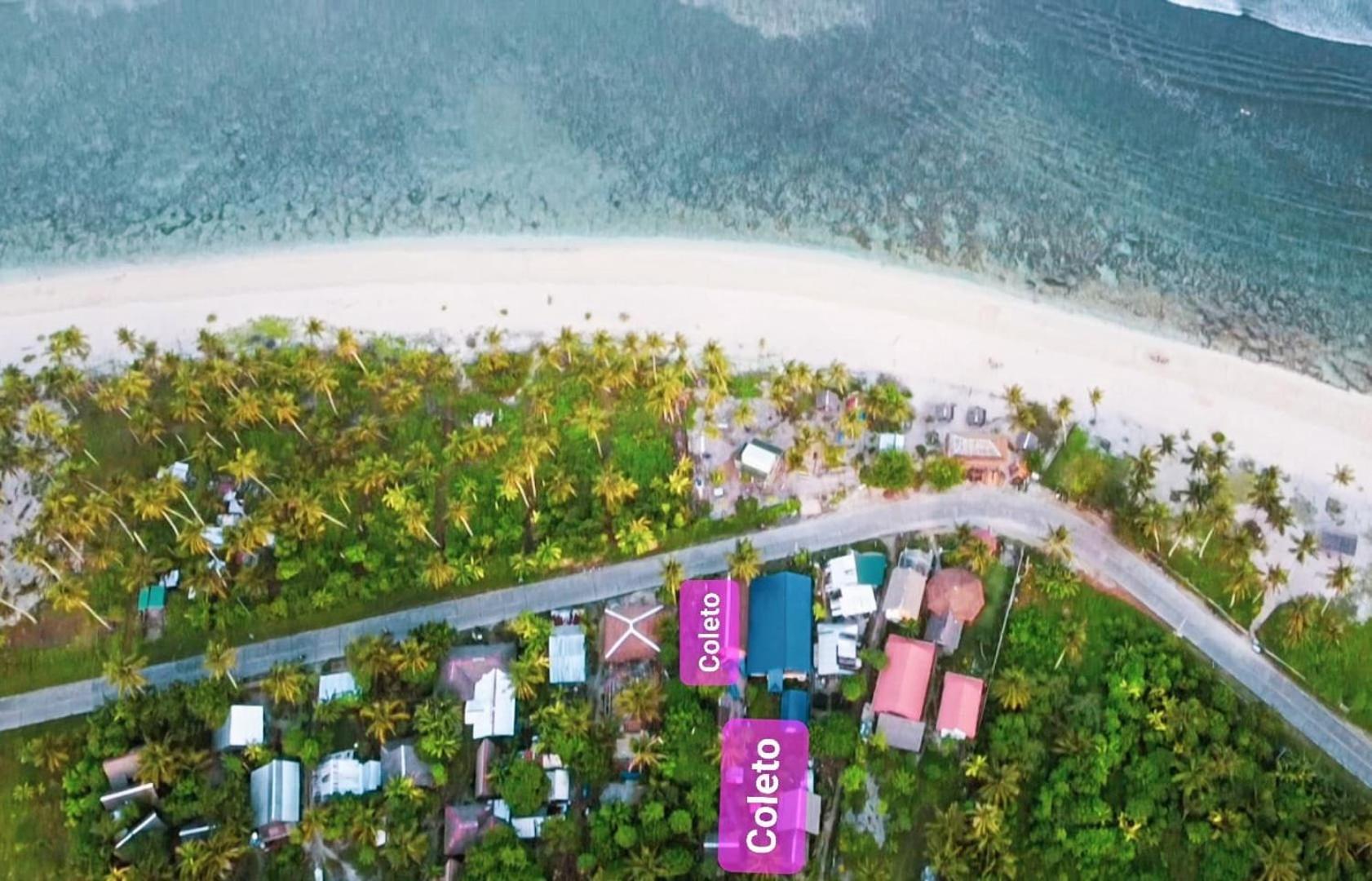 Coleto Siargao Bed and Breakfast San Isidro  Exteriör bild